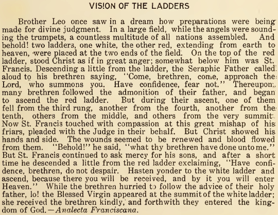 Vision of the Ladders - September 1916