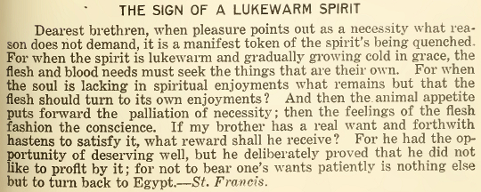 The Sign of a Lukewarm Spirit - July 2018